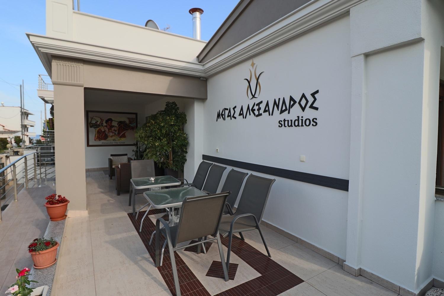 Studios Megas Alexandros Nea Vrasna Exterior photo